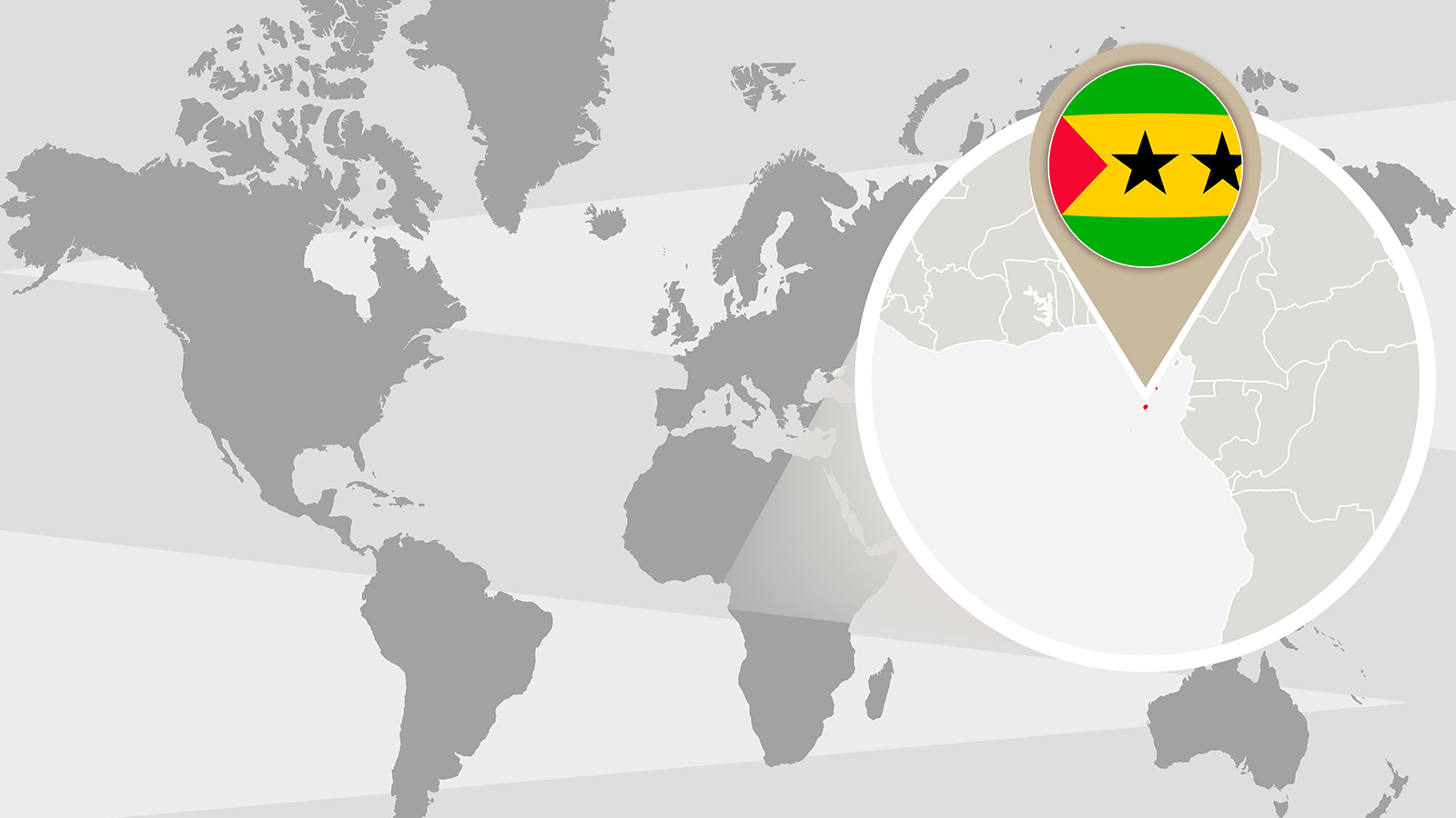 聖多美普林西比地圖